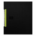 Tops Products TOP Idea Collective Professional Wirebound Hardcover Notebook, Black - 11 x 8.5 in. 56895